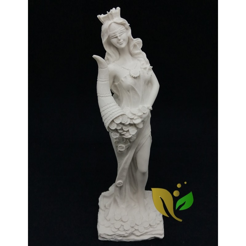 figura, yeso, diosa de la fortuna figura, yeso, diosa de la fortuna