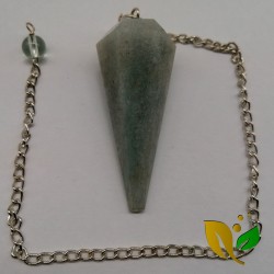 PÉNDULOS MINERALES FACETADOS VARIOS MODELOS