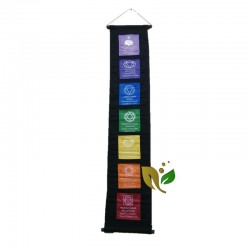 ESTANDARTE 7 CHAKRAS VARIOS COLORES