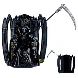 SANTA MUERTE SENTADA FIGURA VARIOS MODELOS