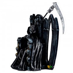 SANTA MUERTE SENTADA FIGURA VARIOS MODELOS