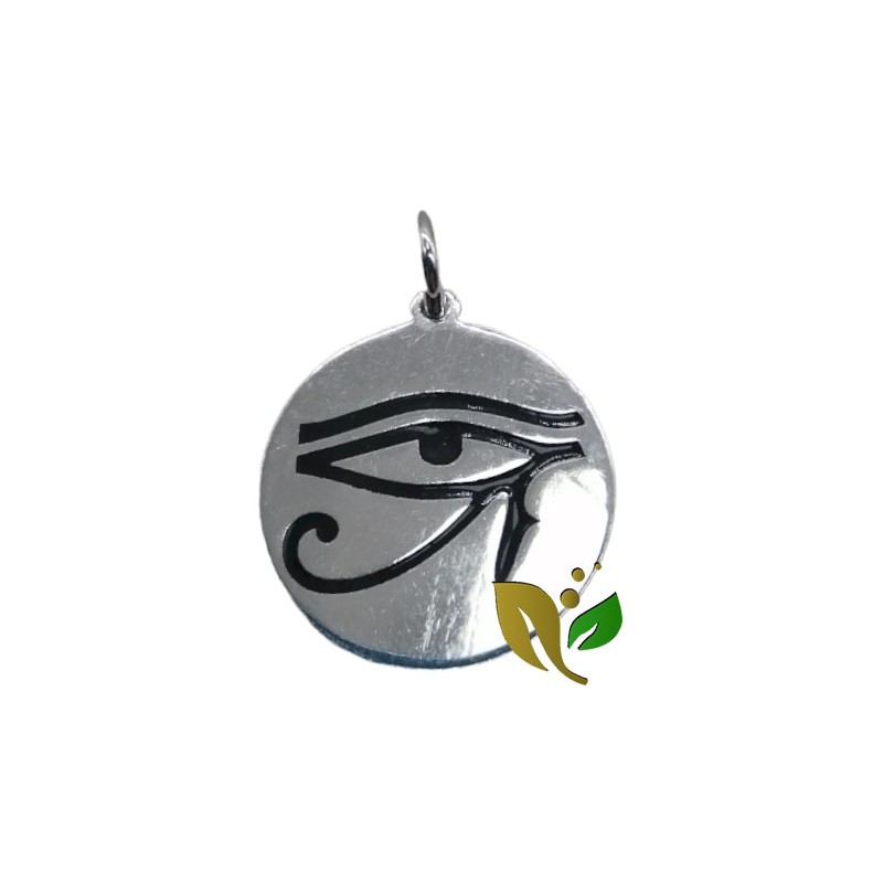 colgante, plata, rodiada, ojo, horus colgante, plata, rodiada, ojo, horus