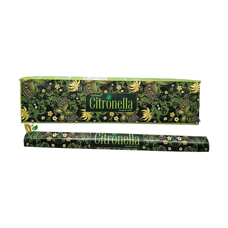 INCIENSO CITRONELLA DE GOLOKA VARILLAS XL PARA EXTERIOR