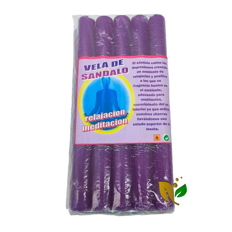 VELAS DE SANDALO (PACK 10 UDS) VELAS DE SANDALO (PACK 10 UDS)