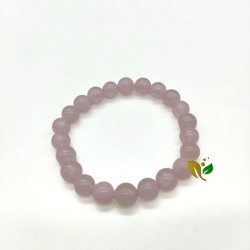 PULSERAS CUARZO ROSA  6mm y 8mm