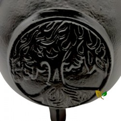 CALDERO DE HIERRO FUNDIDO ARBOL DE LA VIDA