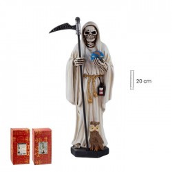 SANTA SANTÍSIMA MUERTE VARIOS COLORES Y TAMAÑOS   15 y 20 cm