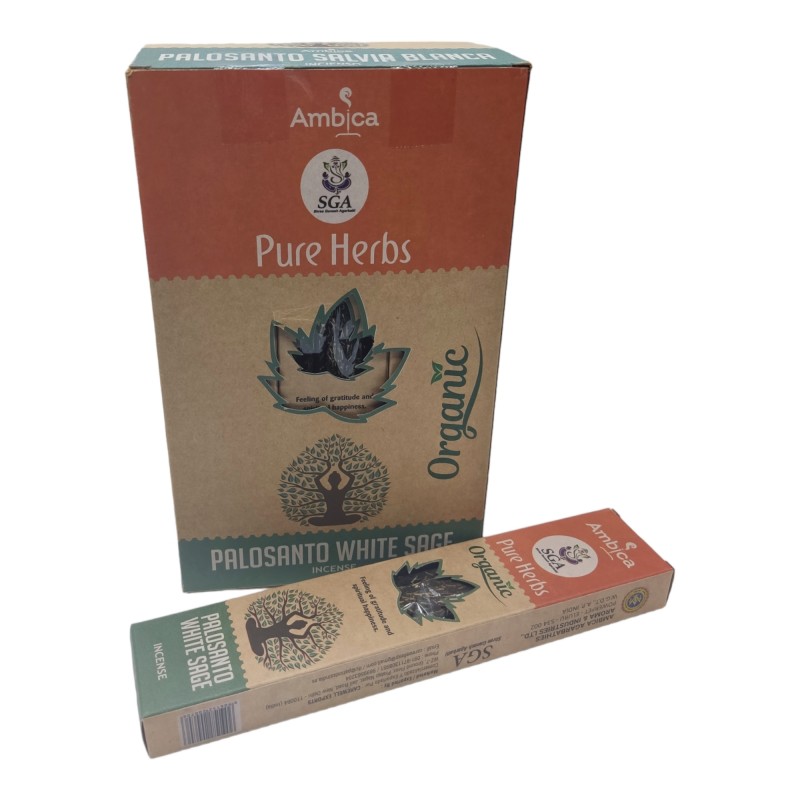 PALO SANTO SALVIA BLANCA DE AMBICA VARILLAS PALO SANTO SALVIA BLANCA DE AMBICA VARILLAS