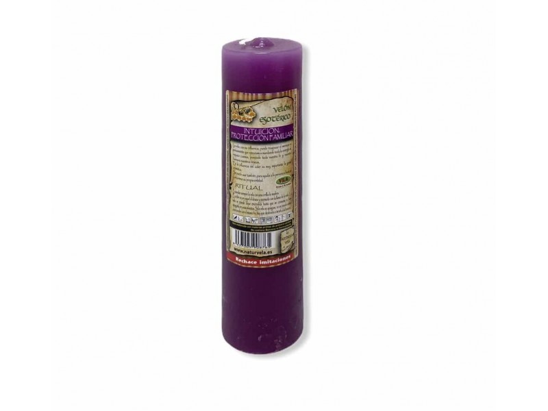Velón Morado – Intuición y Protección Familiar