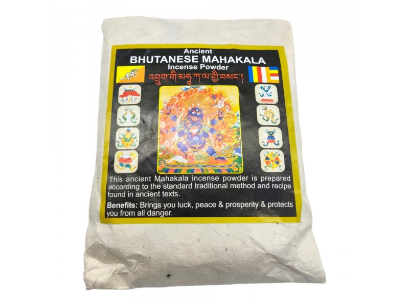 Incienso en Polvo Bhutanese Mahakala Incienso en Polvo Bhutanese Mahakala