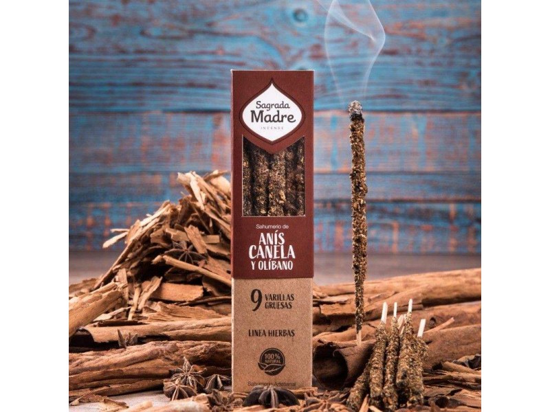 Incienso Hierbas Anís Canela y Olíbano Incienso Hierbas Anís Canela y Olíbano