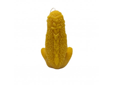 Vela de Cera de Abeja de la Diosa de la Tierra / Madre Tierra / Pachamama