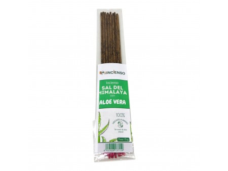 Incienso Sal del Himalaya con Aloe Vera (Pack 3 Uds)