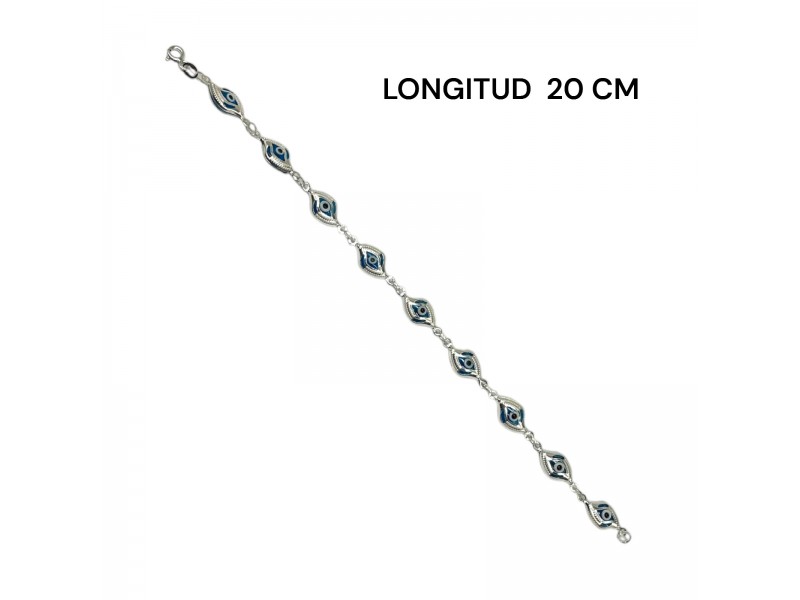 PULSERA DE PLATA OJO TURCO VARIOS MODELOS PULSERA DE PLATA OJO TURCO VARIOS MODELOS
