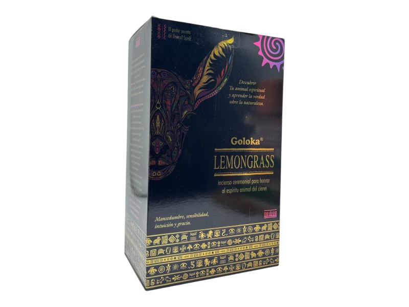 Incienso Espíritu Animal Goloka Lemongrass - Ciervo Incienso Espíritu Animal Goloka Lemongrass - Ciervo