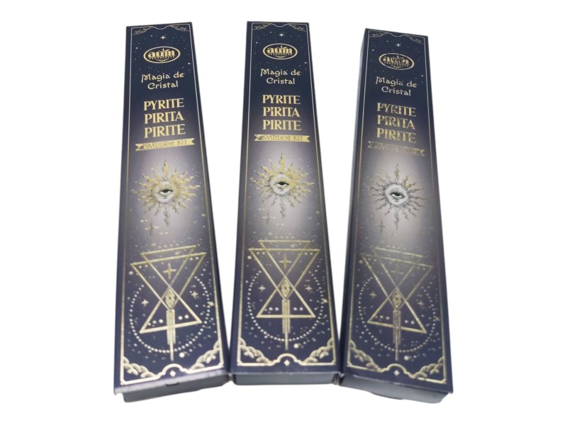 Incienso Mineral Pirita Magia de Cristal (3 Uds) Incienso Mineral Pirita Magia de Cristal (3 Uds)
