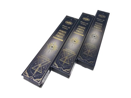 Incienso Mineral Pirita Magia de Cristal (3 Uds)