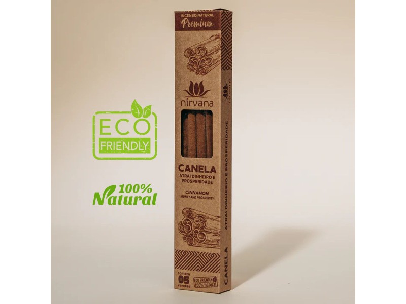 Incienso Premium Eco Canela de Nirvana (Brasil)