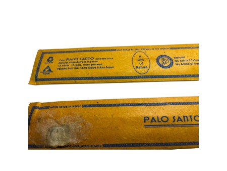 PACK DE 2 INCIENSO PALO SANTO  NEPAL  ACEITES NATURALES   HECHO A MANO