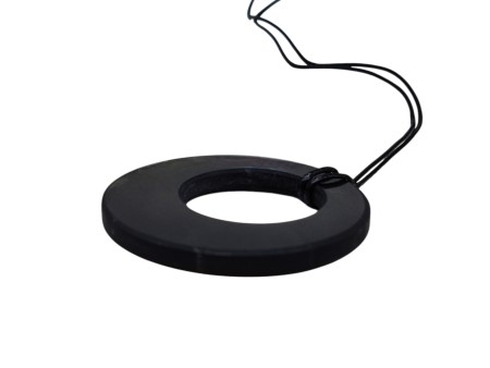 Colgante Shungit Circulo Agujero