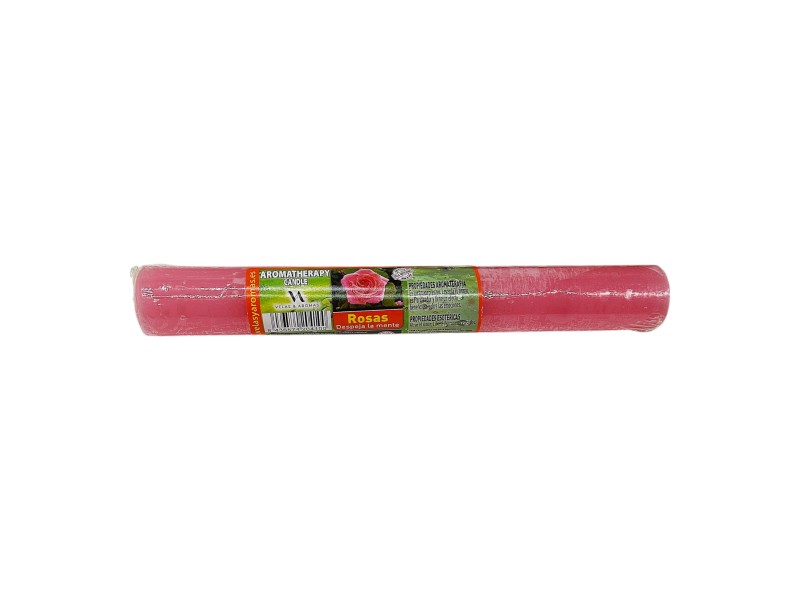 Vela Bujía de aromaterapia de Rosas Vela Bujía de aromaterapia de Rosas