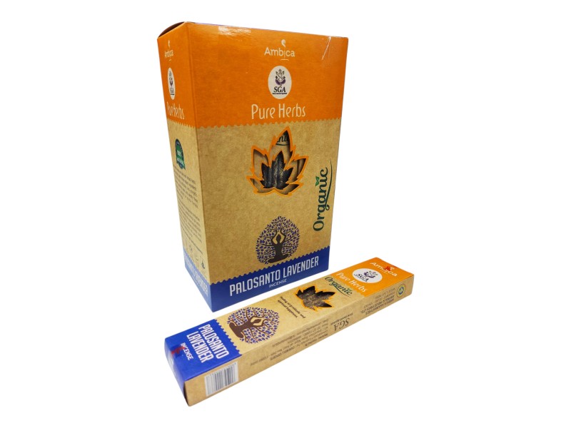 Incienso de Palo Santo Lavanda Ambica Varilllas Incienso de Palo Santo Lavanda Ambica Varilllas