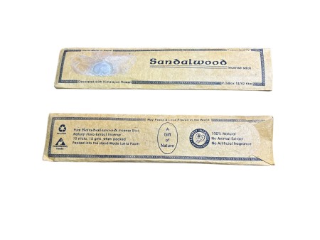 PACK DE 2 INCIENSO DE NEPAL SANDALWOOD VARILLAS