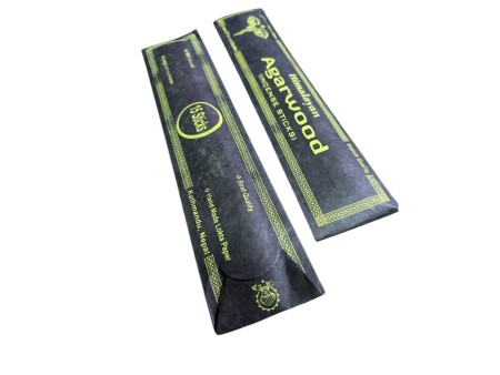 PACK 2 INCIENSO DE MADERA DE AGAR (AGARWOOD) FABRICADO EN  NEPAL CON ACEITES NATURALES HECHOS A MANO