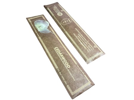 PACK 2 INCIENSO DE CEDRO  FABRICADO EN  NEPAL CON ACEITES NATURALES HECHOS A MANO