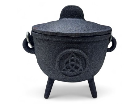 Caldero de Hierro Fundido Rústico con Triqueta 14 cm